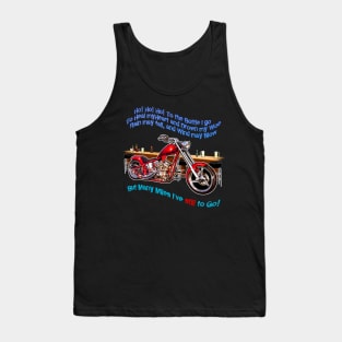 Bikes& Bars Tank Top